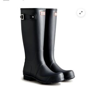 Hunter Men's Classic Black Rain Boots